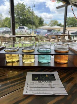 Beer flight