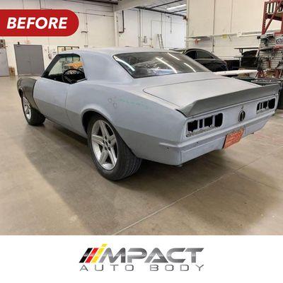 Before/After on this paint in progress! #paintjob #carpaint