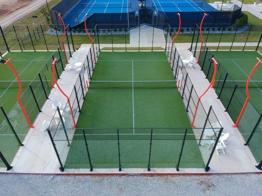 Padel courts