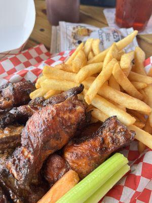 Wings & fries