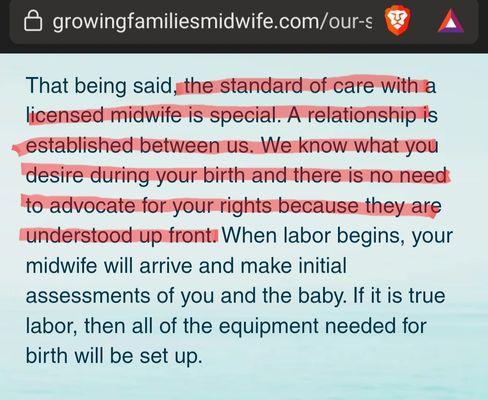 I tried to advocate for my rights, but she wouldn't listen. Our relationship was not treat as special, but shockingly disrespected.