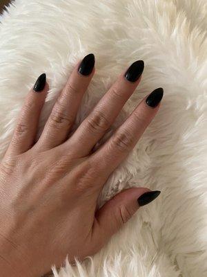 Powder nails with Pointed shape