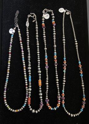 Navajo Pearl Necklaces