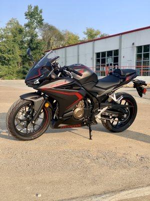 2020 Honda CBR500r ABS (Matte Grey Metallic)