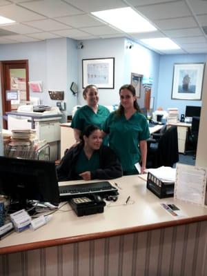 Dr. Kutner and Shalloway's lovely office ladies