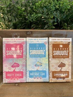 Shruumz mushroom Chocolate bars