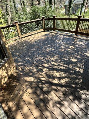 Deck re done plus new stain