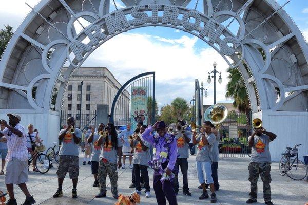 Jazz in the Park is New Orleans most significant weekly cultural event.