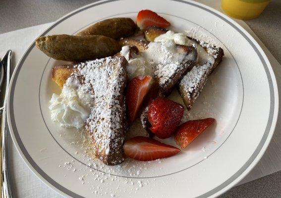 Breakfast on Day 3 en route to Emeryville.