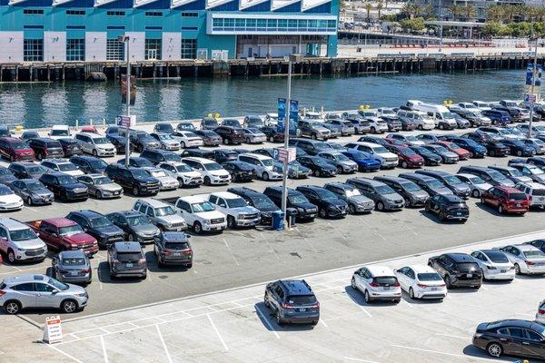 USS Midway Parking Lot