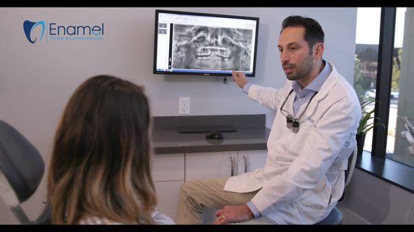 We take time to explain x-rays and treatment to our patients.