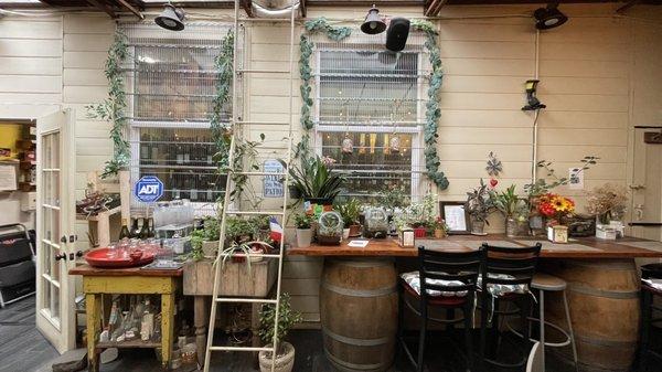 Green house patio