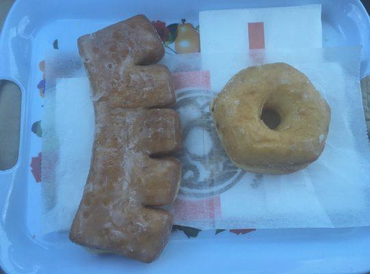 Fantastic Bear Claw and Original Glazed Donuts!!!