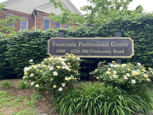 The Franconia Professional Center -- 6218 B Old Franconia Rd Alexandria VA 22310