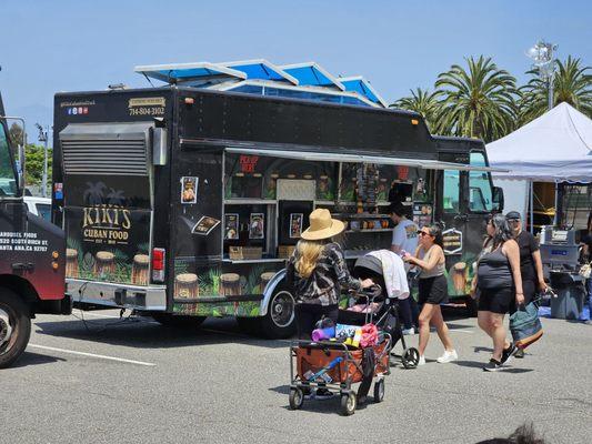 At the Irvine farmers market at the Great Park