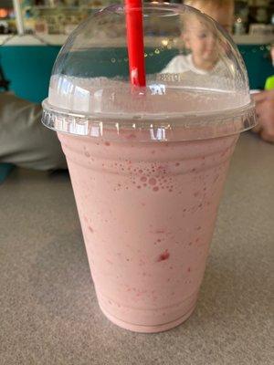 A break from the norm.  Much needed. Cherry vanilla shake