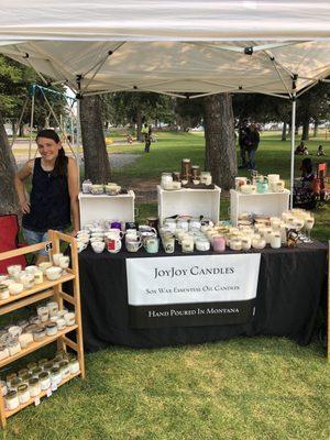 My favorite booth at the Thursday night farmers market