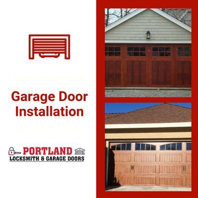 Update your home with a new garage door!