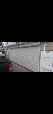 New garage door and new opener installation.