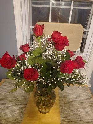 Long stemmed roses