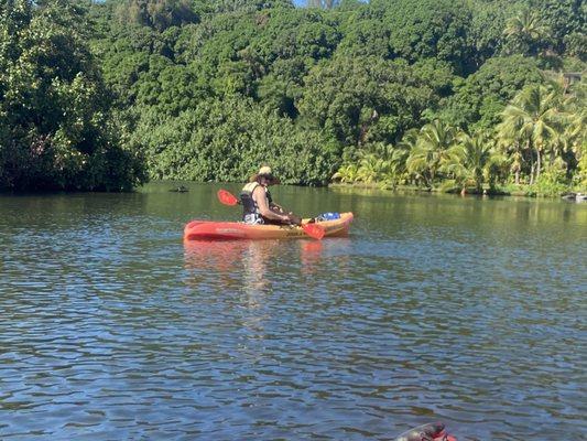 Floating on the River. Bring sun screen, where a hat!