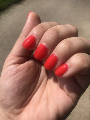 gel manicure