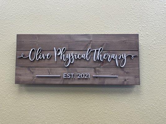 Therapy Clinic Sign