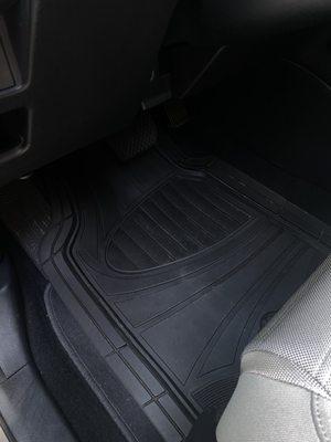 Clean floormats!