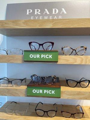 At Eye Care Optics, we carry the latest fashion frames for you to choose from.