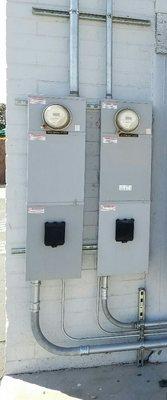 125amp and 200amp service for tenant improvements. Riverside Ca