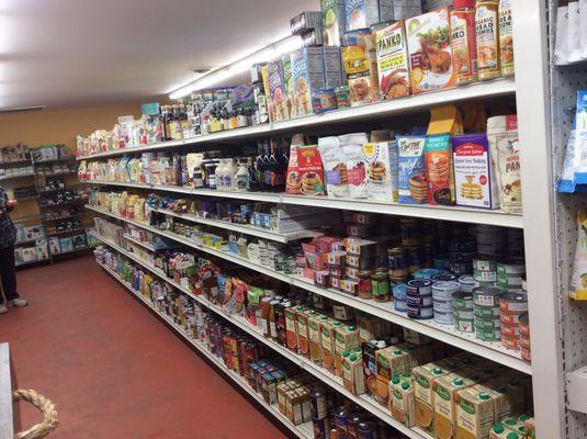 Baking Ingredients, Soups, Stocks, Canned Goods, Local Honey and Maple Syrup, and more!