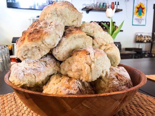 The best biscuits on the face of this Earth! Try one...or 50!