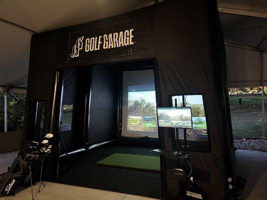 Golf Garage Enclosure