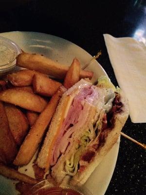 The club sandwich is very good