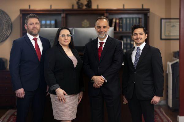 the team, Devin, Lisa, Yale, and Jonathan