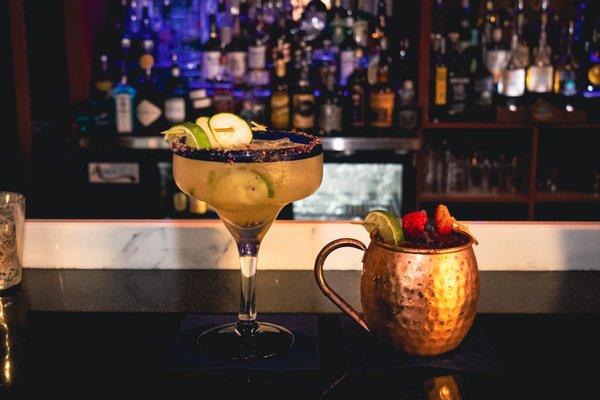 Join us at Milagro for happy hour, a craft cocktail, full selection of wine, or a tequila flight.