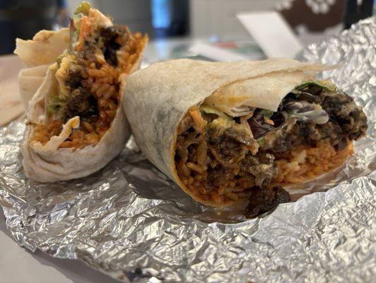 Bulgogi Steak Burrito