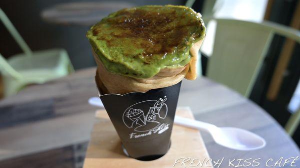 MATCHA CREPE BRULEE (YT:@BULGOGIBOMBER)