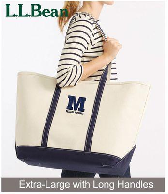 Middlebury L.L. Bean tote bags - may sizes.