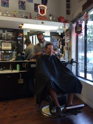 Tony, the awesome barber!