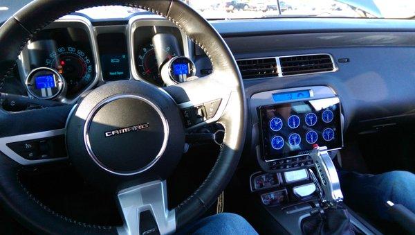 Joying 8" Android tablet head unit install in 2011 Camaro.