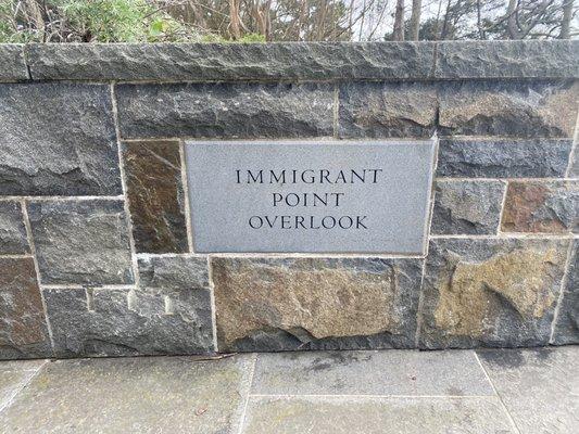 Immigrant Point Overlook