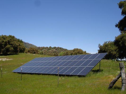 Ground mount in Ramona