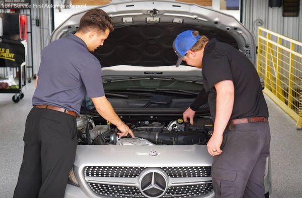 Rest assured that your vehicle is in the experienced, hard-working hands of pros who know the meaning of quality.