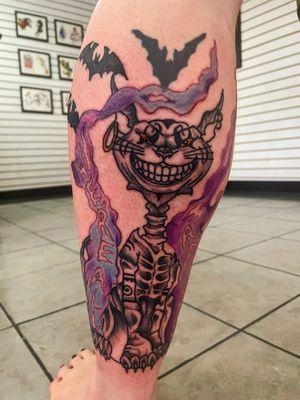 Cheshire Cat tattoo