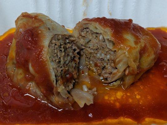 Halupkis (stuffed cabbage)