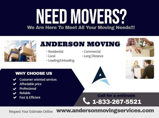 Anderson Moving and Shipping