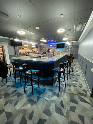 Newly renovated bar