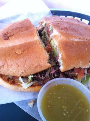 Carne Asada Torta! Very good