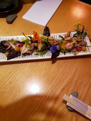 Toro (white tuna) special plate